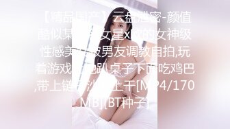 【精品国产】云盘泄密-颜值酷似某著名女星x欧的女神级性感美女被男友调教自拍,玩着游戏让她趴桌子下面吃鸡巴,带上链子沙发上干[MP4/170MB][BT种子]