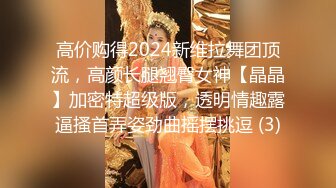 高价购得2024新维拉舞团顶流，高颜长腿翘臀女神【晶晶】加密特超级版，透明情趣露逼搔首弄姿劲曲摇摆挑逗 (3)