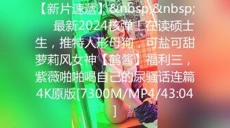 【新片速遞】&nbsp;&nbsp;⚫️最新2024核弹！在读硕士生，推特人形母狗，可盐可甜萝莉风女神【鹤酱】福利三，紫薇啪啪喝自己的尿骚话连篇4K原版[7300M/MP4/43:04]