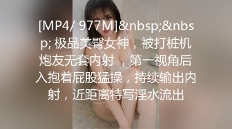 [MP4/ 977M]&nbsp;&nbsp; 极品美臀女神，被打桩机炮友无套内射 ，第一视角后入抱着屁股猛操，持续输出内射，近距离特写淫水流出