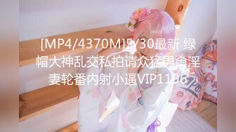 [MP4/4370M]5/30最新 绿帽大神乱交私拍请众猛男肏淫妻轮番内射小逼VIP1196