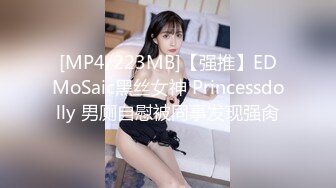 [MP4/223MB]【强推】EDMoSaic黑丝女神 Princessdolly 男厕自慰被同事发现强肏