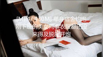 [MP4/ 430M] 单身宿舍约炮刚下班的美女同事衣服都还没来得及脱就开炮