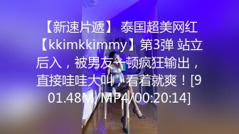 【新速片遞】 泰国超美网红【kkimkkimmy】第3弹 站立后入，被男友一顿疯狂输出，直接哇哇大叫，看着就爽！[901.48M/MP4/00:20:14]