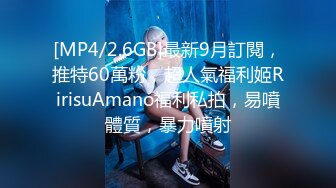 [MP4/2.6GB]最新9月訂閱，推特60萬粉，超人氣福利姬RirisuAmano福利私拍，易噴體質，暴力噴射