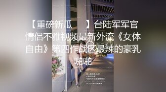 【重磅新瓜❤️】台陆军军官情侣不雅视频最新外流《女体自由》第四作战区最辣的豪乳啪啪