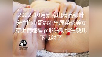 2022-10月新流出精品绿叶房偷拍小哥约炮气质苗条美女穿上情趣睡衣啪啪动作生硬几下就射了