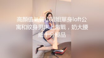 高顏值氣質小姐姐單身loft公寓和紋身男床上激戰，奶大腰細十分極品