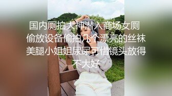 国内厕拍大神潜入商场女厕 偷放设备偷拍几个漂亮的丝袜美腿小姐姐尿尿可惜镜头放得不大好