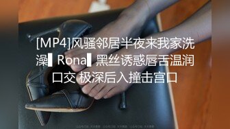 [MP4]风骚邻居半夜来我家洗澡▌Rona▌黑丝诱惑唇舌温润口交 极深后入撞击宫口