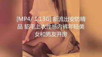 [MP4/ 1.13G] 新流出安防精品 貂毛上衣性感内裤年轻美女和男友开房